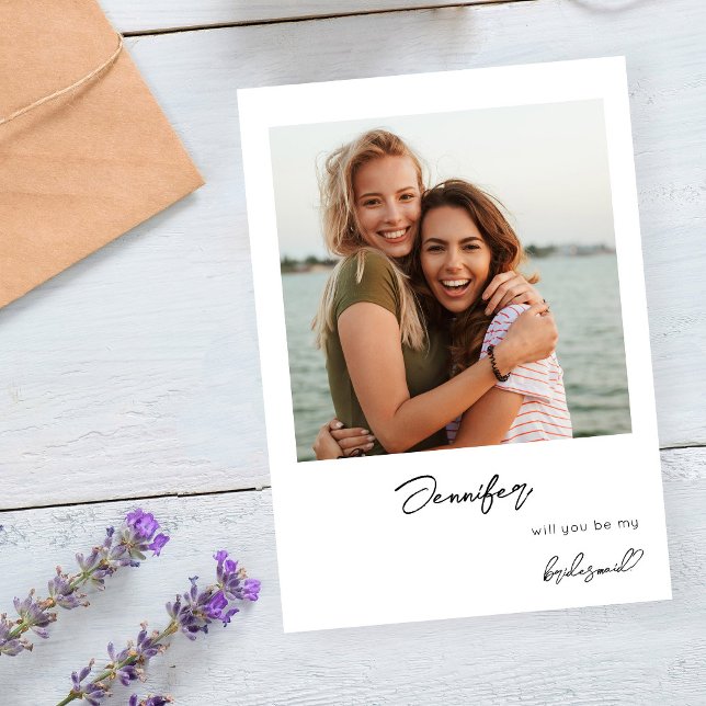 Instant Foto sein mein Vorschlag V2 Handwriting -  Einladung (Von Creator hochgeladen)