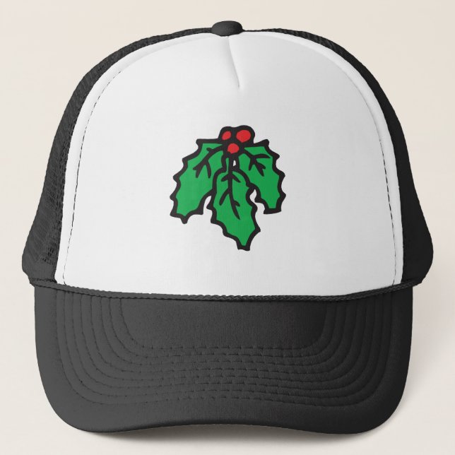 Instant Mistletoe Hat Truckerkappe (Vorderseite)