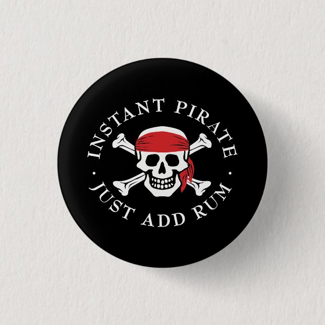 Instant Pirate Button (Vorderseite)