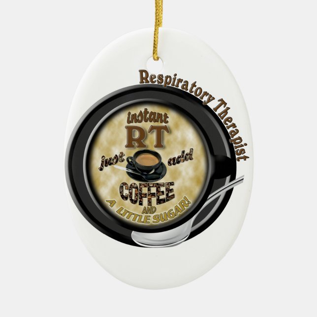 INSTANT RT-AKPIRATORY-THERAPIE HINZUFÜGEN VON KAFF KERAMIK ORNAMENT (Vorne)