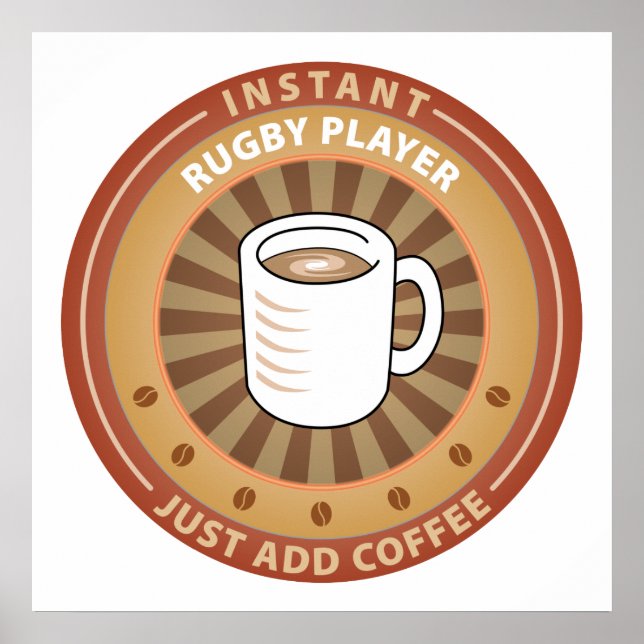 Instant Rugby Player Poster (Vorne)