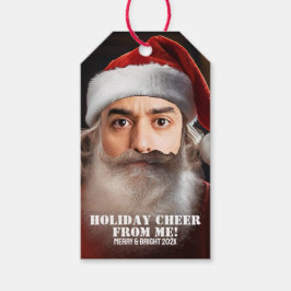Instant Santa! Fügen Sie einfach Ihr Gesicht hinzu Geschenkanhänger