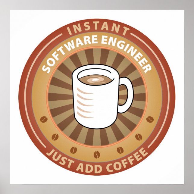 Instant Software Engineer Poster (Vorne)