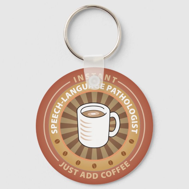 Instant Speech-Language-Pathologe Schlüsselanhänger (Vorderseite)