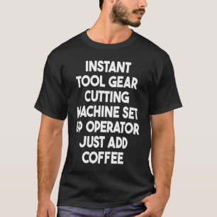 Instant-Werkzeuggetriebe zum Schneiden des Set der T-Shirt