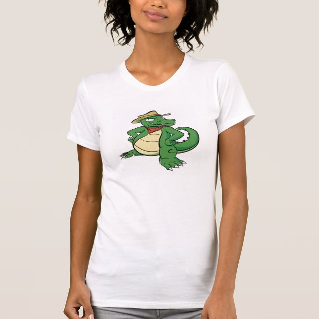 Instigateur d'alligator (solo) • T-shirt de filles (Devant)
