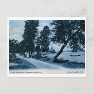 Institution, Chautauqua, NY Vintag Postkarte