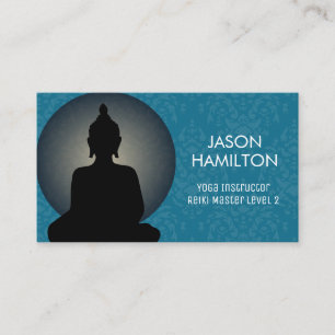Instructeur de Yoga et Carte de visite de Reiki Ma