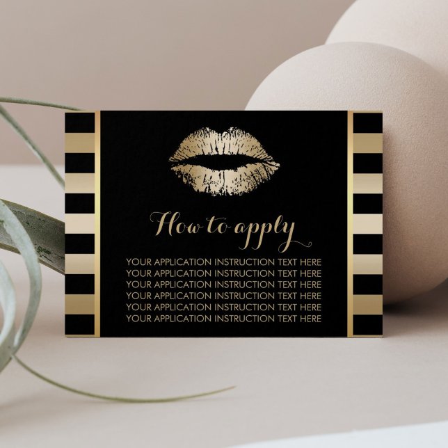 Instructions d'application LipSense Gold Lips (Créateur téléchargé)