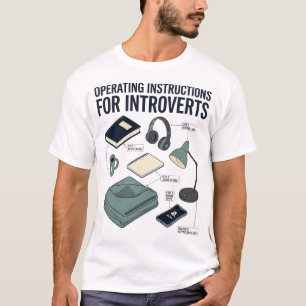 Instructions de fonctionnement pour un t-shirt drô