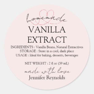 Instructions pour le Étiquette d'extraction de van