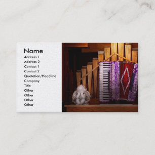 Instrument - Accordian - das accordian Organ Visitenkarte