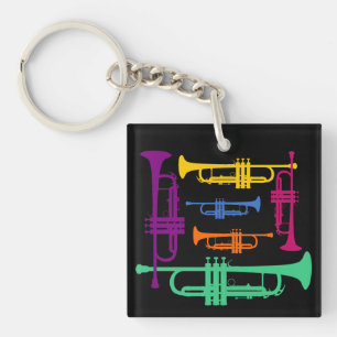 Instrument de musique en laiton de trompette multi