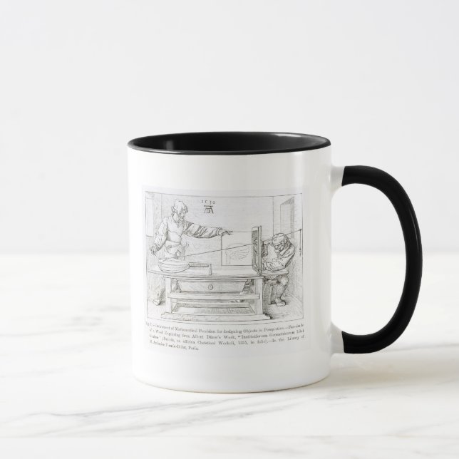 Instrument der mathematischen Präzision Tasse (Rechts)
