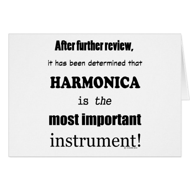 Instrument Harmonica le plus important (Devant horizontal)
