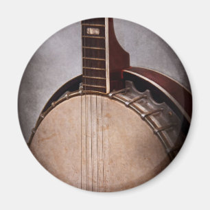 Instrument - Saite - Ein typisches Banjo Magnet