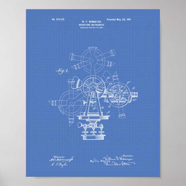 Instrument zur Besichtigung von 1901 - Konzept für Poster (Vorne)