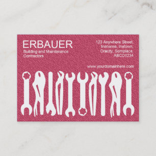 Instrumente des Handels (Chubby) - Red Tex Visitenkarte
