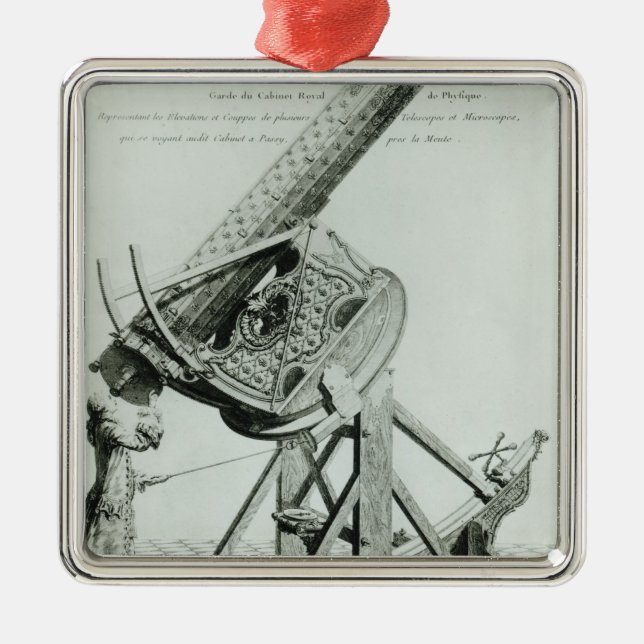 Instrumente d'optique durch Dom-Weihnachten Ornament Aus Metall (Vorne)
