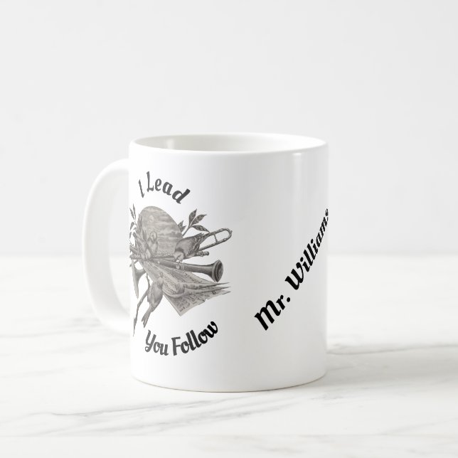 Instrumente zur Bewertung von Musiklehrern Vielen  Kaffeetasse (Vorderseite Links)