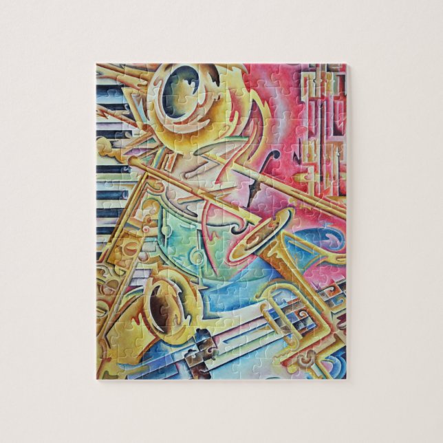 Instrumentelles Puzzlespiel (Vertikal)