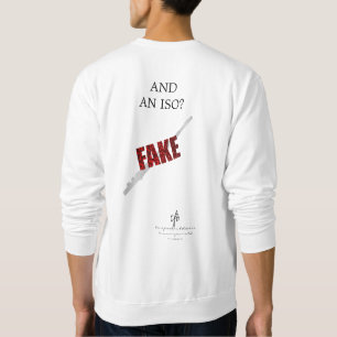 Instrumentenförmige Objekte. Bl. Txt. Sweatshirt