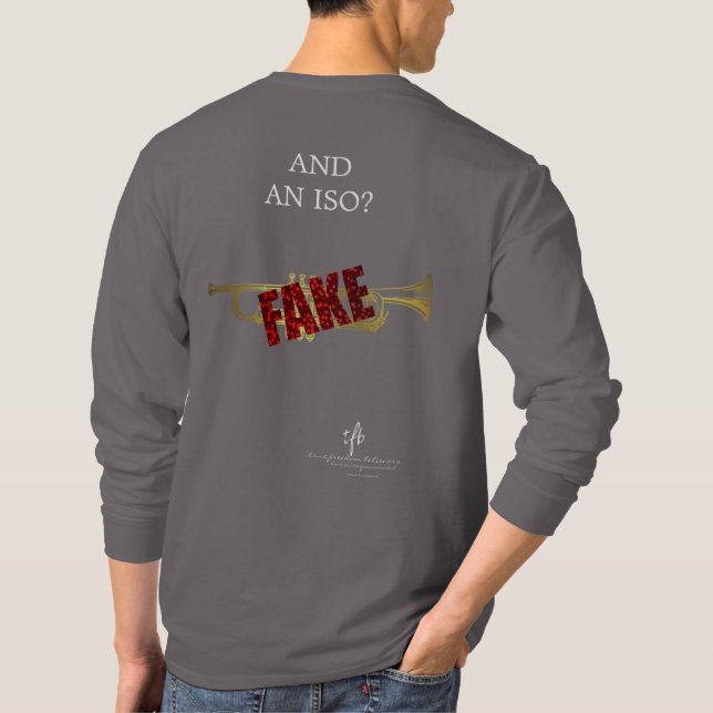 Instrumentenförmige Objekte, die ich tpt. Wh. Txt. T-Shirt (Rückseite)