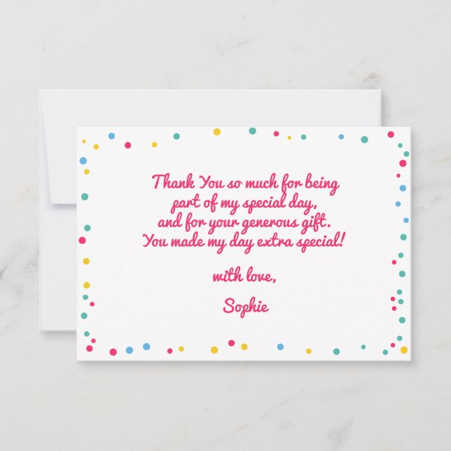 Instruments de musique merci pour l'anniversaire d (Devant)