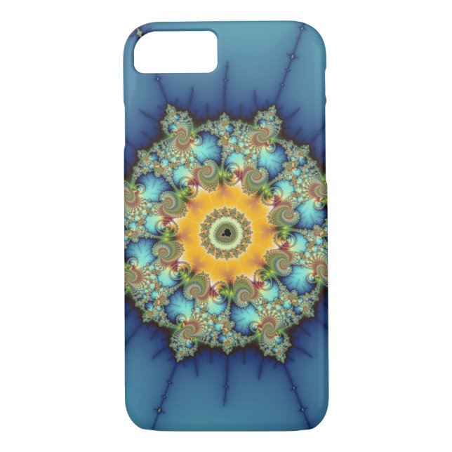 Insular - Mandelbrot Art Case-Mate iPhone Hülle (Rückseite)
