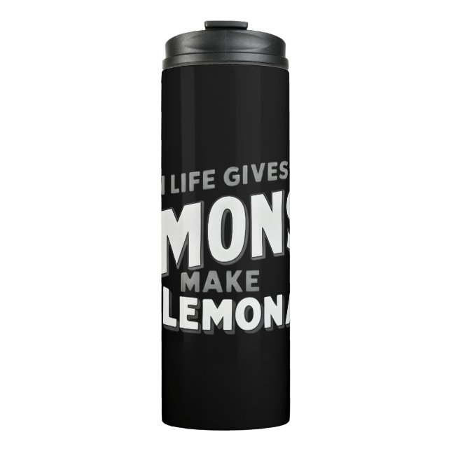 Insulated Thermal Tumbler Positivity On The Move Thermosbecher (Vorderseite)