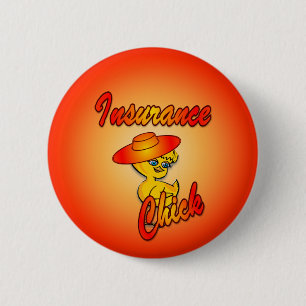 Insurance Chick #4 Button