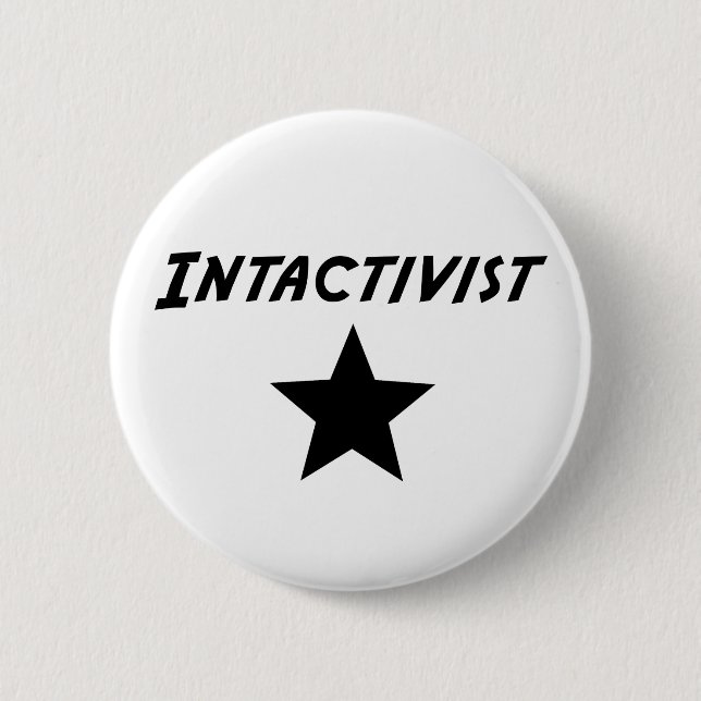 Intactivist Button (Vorderseite)