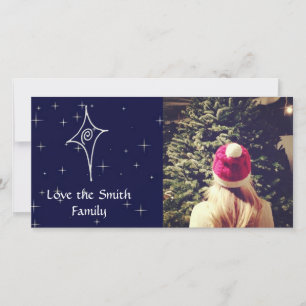 intagram WeihnachtsFotokarten Feiertagskarte