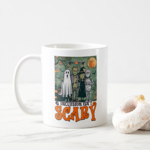 Integration ist kein Beängstigender Halloween-Horr Kaffeetasse