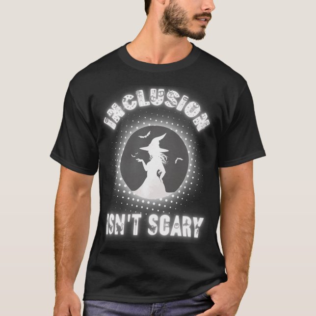 Integration ist kein Beängstigendes Halloween für  T-Shirt (Vorderseite)