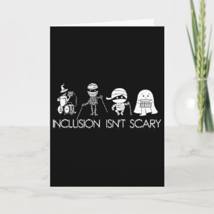 Integration ist nicht Beängstigend Slp Halloween S Karte