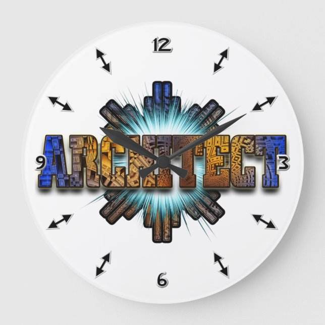 Integration von DTW-Architekturen Große Wanduhr (Vorderseite)