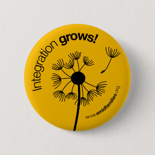 Integration wächst Knopf Button