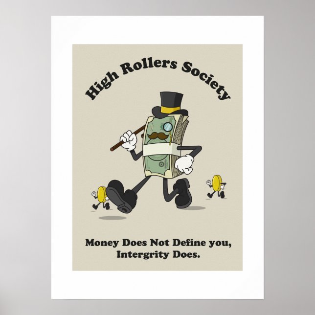 Integrationsfragen (Matte) Poster (Vorne)