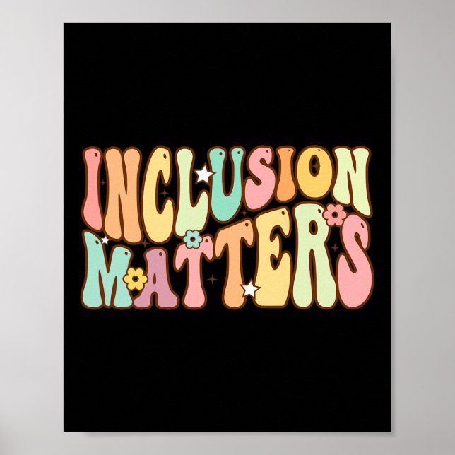 Integrationsprobleme Besondere Bildung Autismus Aw Poster (Vorne)