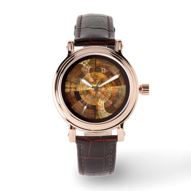Integrität Abstrakte Kunst Armbanduhr (Vorderseite)