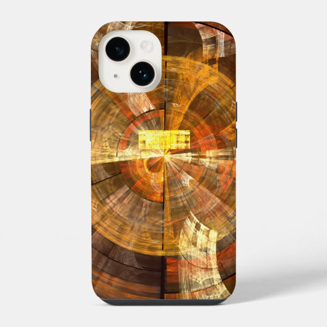 Integrität Abstrakte Kunst iPhone 14 Hülle (Rückseite)