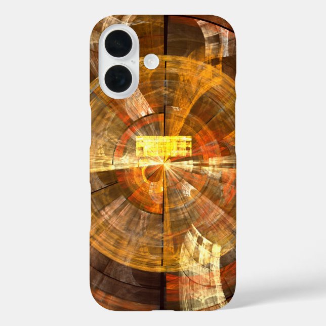 Integrität Abstrakte Kunst iPhone 16 Hülle (Rückseite)
