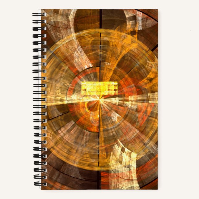 Integrität Abstrakte Kunst Notizbuch (Vorderseite)