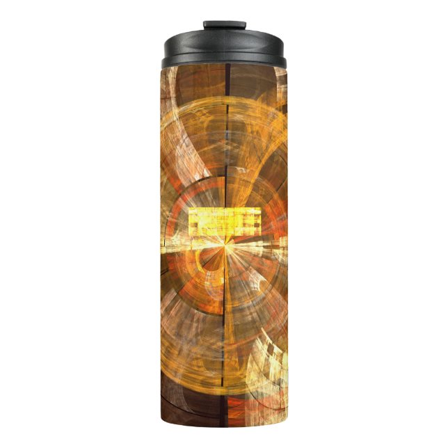 Integrität Abstrakte Kunst Thermosbecher (Vorderseite)