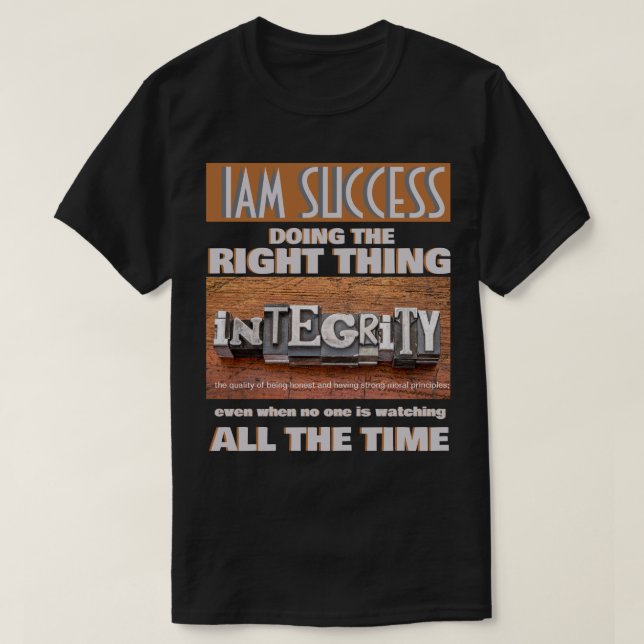 INTEGRITÄT T-Shirt (Design vorne)