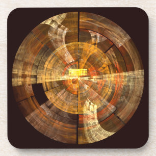 Integrity Abstrakt Art Cork Untersetzer
