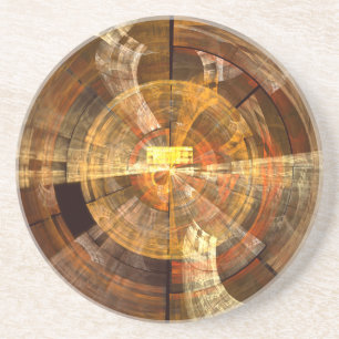 Integrity Abstrakt Art Sandstone Untersetzer