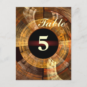 Integrity Tischnummer Postkarte