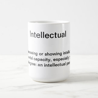 Intellektuelle Kaffee-Tasse Kaffeetasse
